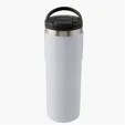 Evans 20 oz Stainless Steel Bottle with Carrying Handle — view 8