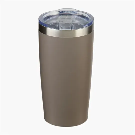 Evans 20 oz Powder Coated Travel Tumbler — view 10