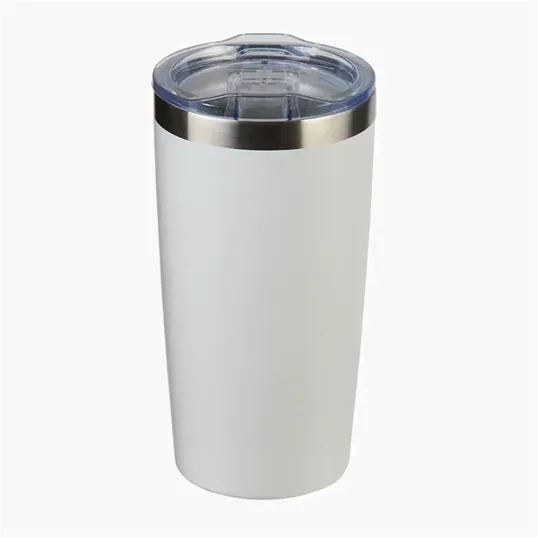 Evans 20 oz Powder Coated Travel Tumbler — view 14