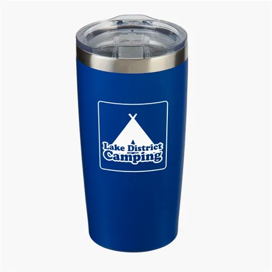 Evans 20 oz Powder Coated Travel Tumbler — view 2