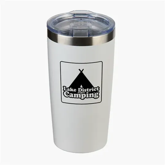 Evans 20 oz Powder Coated Travel Tumbler — view 5