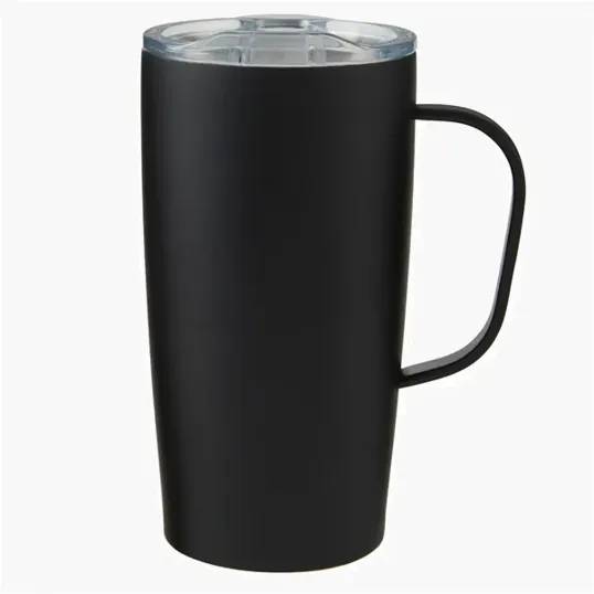 Everest Stainless Steel Insulated Mug with Handle, 20 oz — view 5