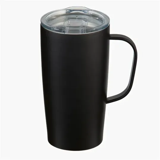 Everest Stainless Steel Insulated Mug with Handle, 20 oz — view 6
