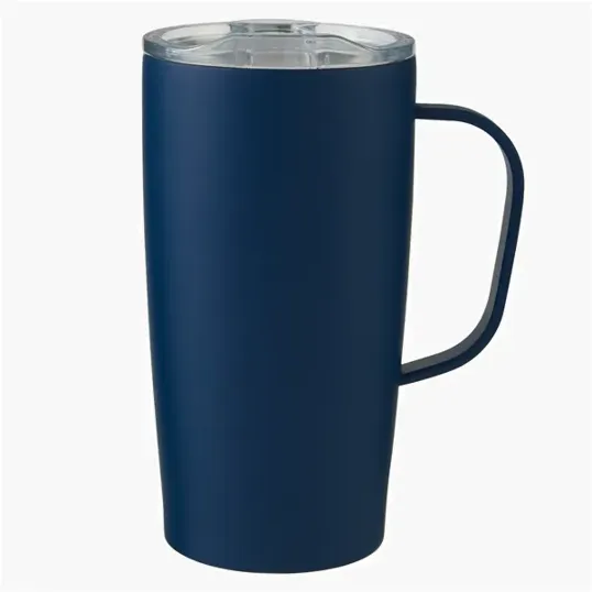 Everest Stainless Steel Insulated Mug with Handle, 20 oz — view 7