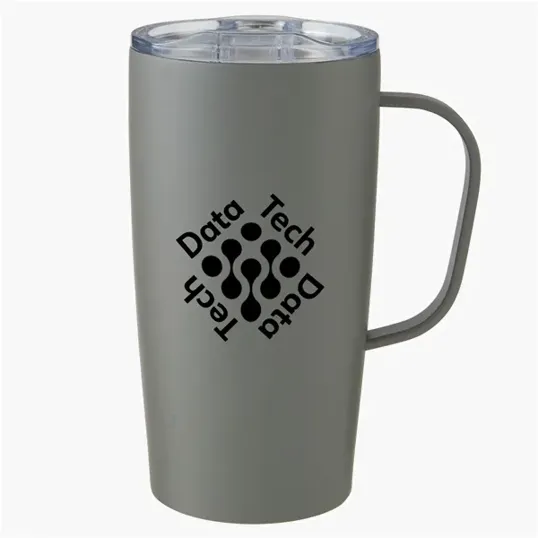 Everest Stainless Steel Insulated Mug with Handle, 20 oz — view 3