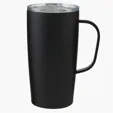 Everest Stainless Steel Insulated Mug with Handle, 20 oz — view 5