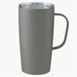 Everest Stainless Steel Insulated Mug with Handle, 20 oz — view 9