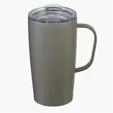 Everest Stainless Steel Insulated Mug with Handle, 20 oz — view 10