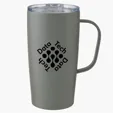Everest Stainless Steel Insulated Mug with Handle, 20 oz — view 3