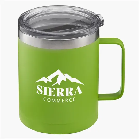 Evans 14 oz Stainless Steel Camping Mug — view 4