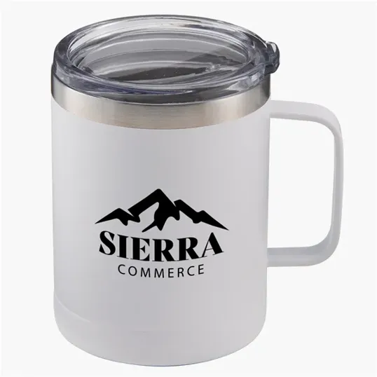 Evans 14 oz Stainless Steel Camping Mug — view 6