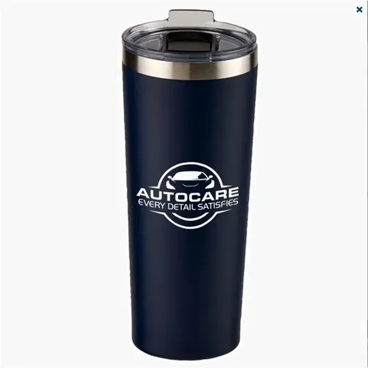 Evans 28 oz. Powder Coated Stainless Steel Travel Tumbler — view 2