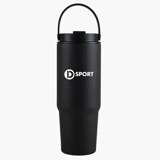 Siam Powder Coated Recycled Stainless Steel Tumbler, 27 oz — view 2