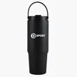 Siam Powder Coated Recycled Stainless Steel Tumbler, 27 oz — view 2