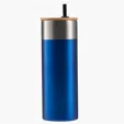 Evans 20 oz Stainless Steel Travel Tumbler with Bamboo Lid & Straw — view 9