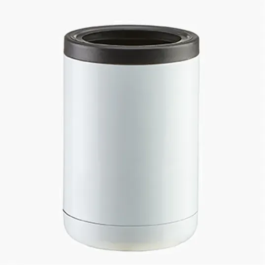 Evans Can Cooler Tumbler, 2-in-1 Stainless Steel — view 2
