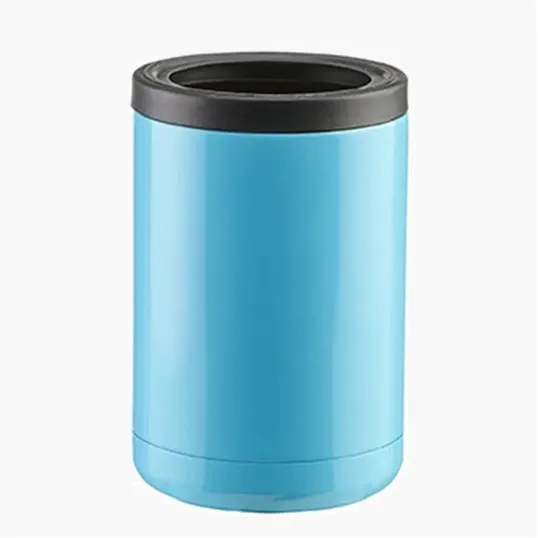 Evans Can Cooler Tumbler, 2-in-1 Stainless Steel — view 3
