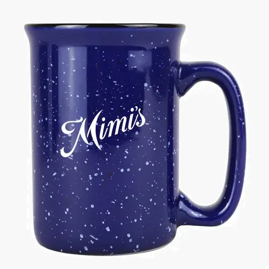 Tall Speckle-It Ceramic Camping Mug, 13 oz — view 2