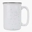 Tall Speckle-It Ceramic Camping Mug, 13 oz — view 3