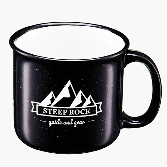 Speckle-It Ceramic Camping Mug, 15 oz — view 2
