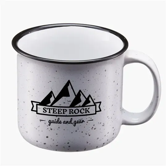 Speckle-It Ceramic Camping Mug, 15 oz — view 5