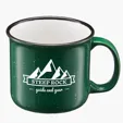 Speckle-It Ceramic Camping Mug, 15 oz — view 4