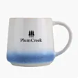 Richmond Reactive Glaze Ceramic Mug, 16 oz. — view 4
