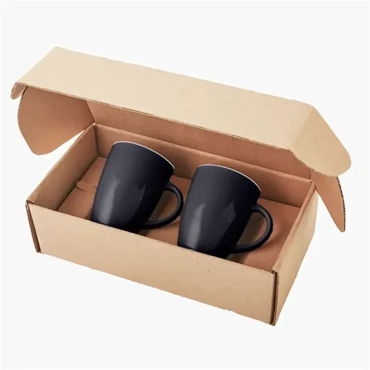 Pacific Ceramic Mugs Gift Set, 12 oz