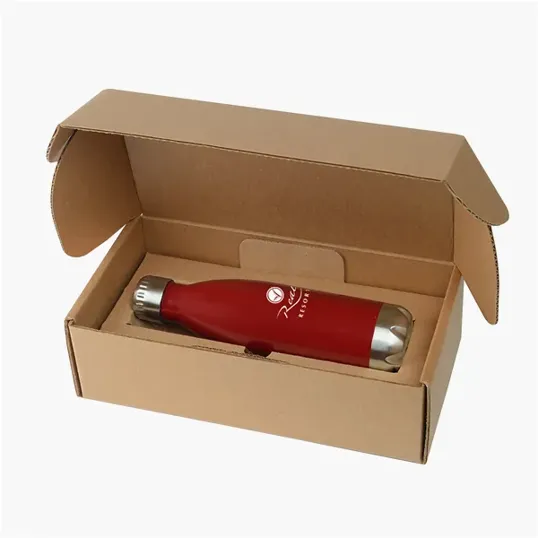 Evans 17 oz Cascade Insulated Stainless Steel Bottle with Gift Box — view 2