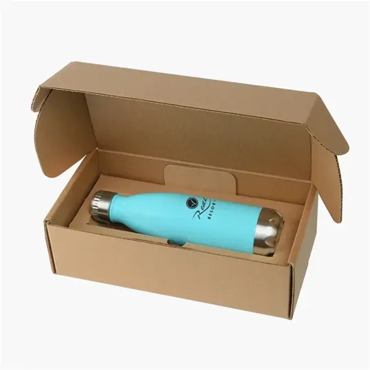 Evans 17 oz Cascade Insulated Stainless Steel Bottle with Gift Box — view 3