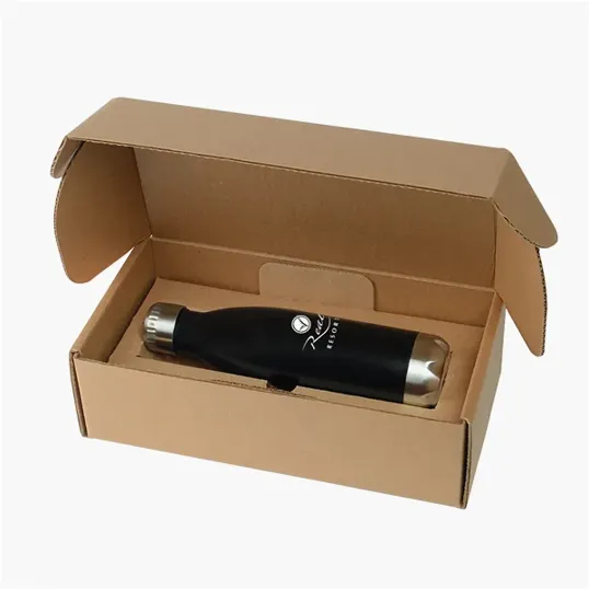 Evans 17 oz Cascade Insulated Stainless Steel Bottle with Gift Box — view 5