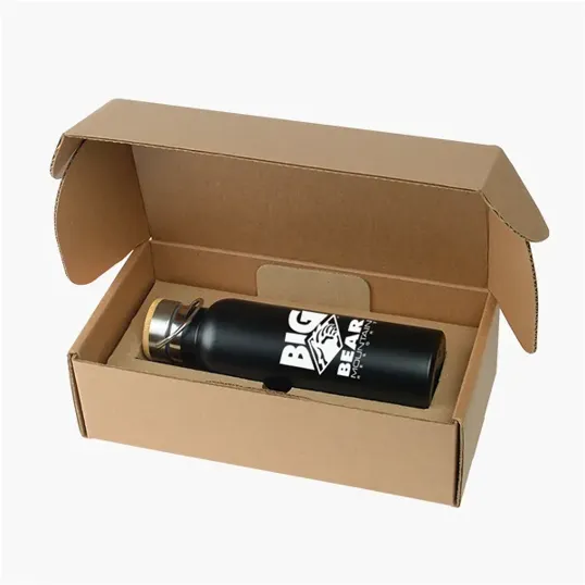 Evans 21 oz. Insulated Stainless Steel Water Bottle with Gift Box — view 2