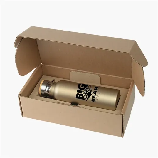 Evans 21 oz. Insulated Stainless Steel Water Bottle with Gift Box — view 3