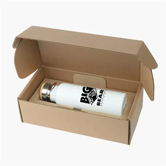 Evans 21 oz. Insulated Stainless Steel Water Bottle with Gift Box — view 5