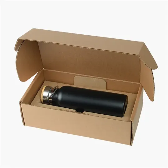 Evans 21 oz. Insulated Stainless Steel Water Bottle with Gift Box — view 7