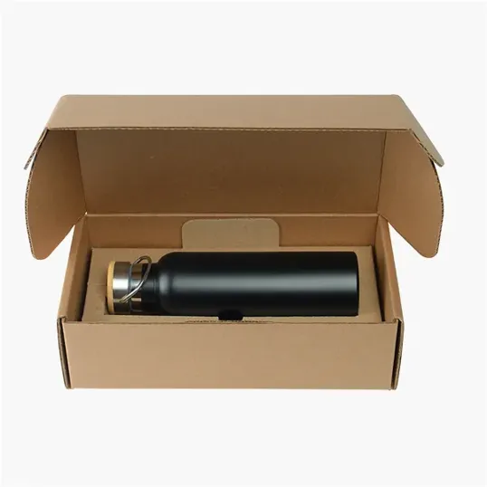 Evans 21 oz. Insulated Stainless Steel Water Bottle with Gift Box — view 8