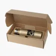 Evans 21 oz. Insulated Stainless Steel Water Bottle with Gift Box — view 3