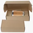 Stainless Steel Bamboo Insulated Tumbler Gift Set, 17 oz — view 2