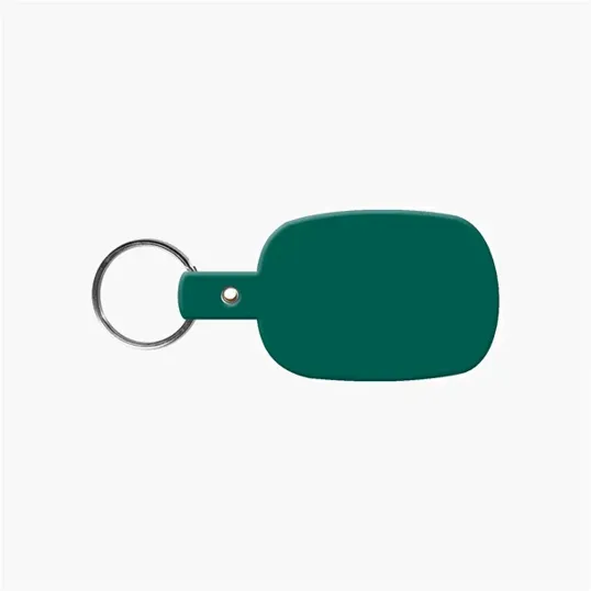 Rounded Rectangle Key Tag with Split Ring — view 22