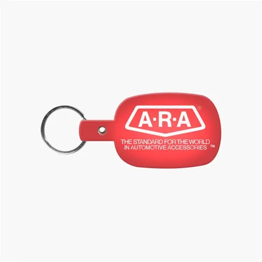 Rounded Rectangle Key Tag with Split Ring — view 16