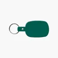 Rounded Rectangle Key Tag with Split Ring — view 22