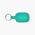 Rounded Rectangle Key Tag with Split Ring — view 26