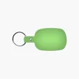 Rounded Rectangle Key Tag with Split Ring — view 30