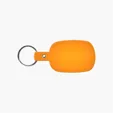 Rounded Rectangle Key Tag with Split Ring — view 31