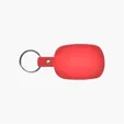 Rounded Rectangle Key Tag with Split Ring — view 33