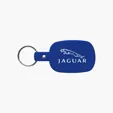 Rounded Rectangle Key Tag with Split Ring — view 3