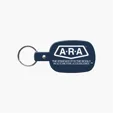 Rounded Rectangle Key Tag with Split Ring — view 4