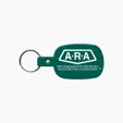 Rounded Rectangle Key Tag with Split Ring — view 5