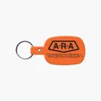 Rounded Rectangle Key Tag with Split Ring — view 7