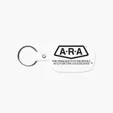 Rounded Rectangle Key Tag with Split Ring — view 17